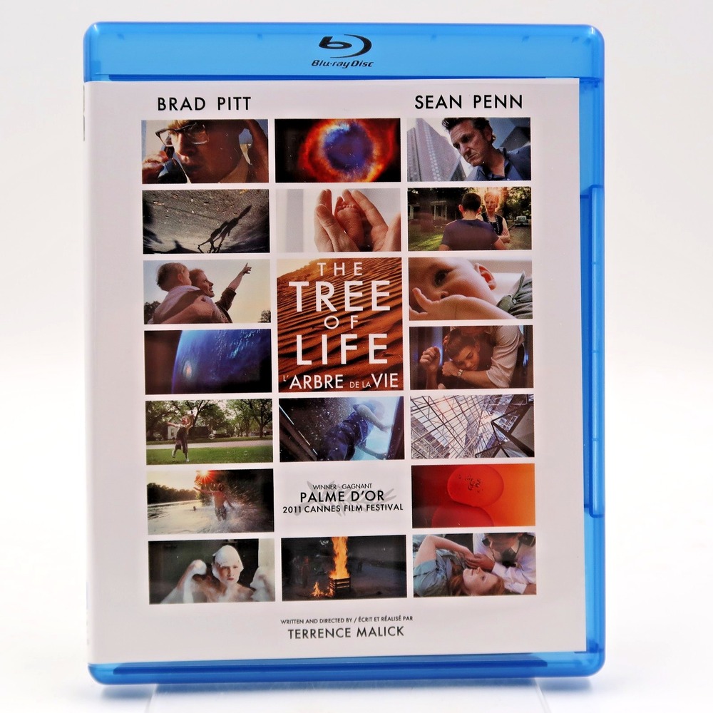 The Tree of Life Blu-ray 2011 Brad Pitt Sean Penn Terrence Malick Drama PG